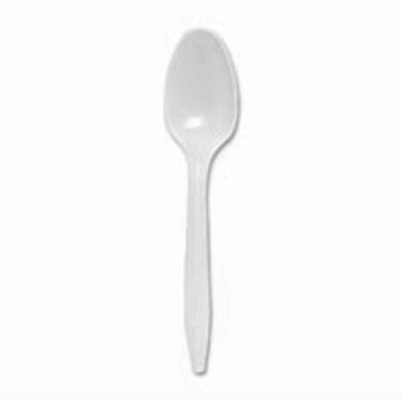 EMPRESS Teaspoon White Wrapped Heavy Weight Polypro, 1000PK E187002